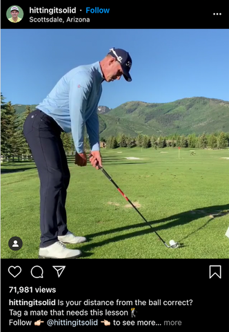 golf tips - good stance