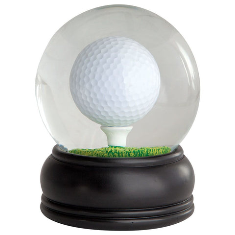 golf ball water globe