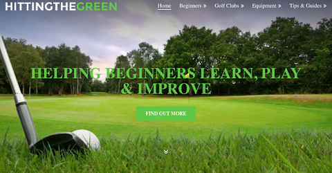 Hitting The Green golf blog website