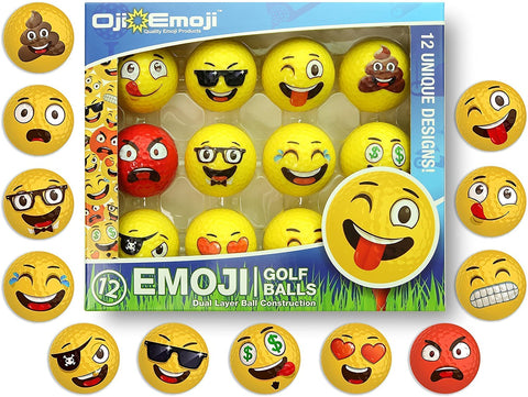 emoji golf balls