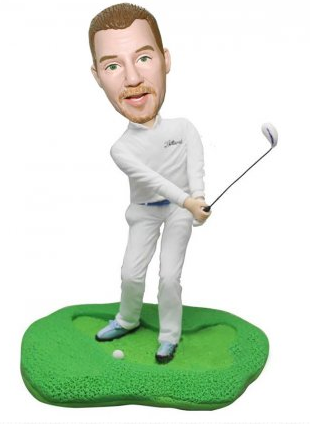 personalized golf bobblehead