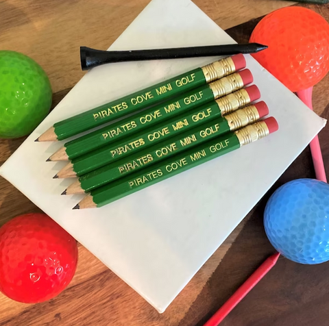 custom golf pencils