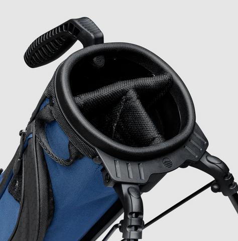 golf bag with 3-way top divider