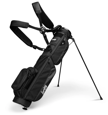 womens golf bag Loma XL in matte black