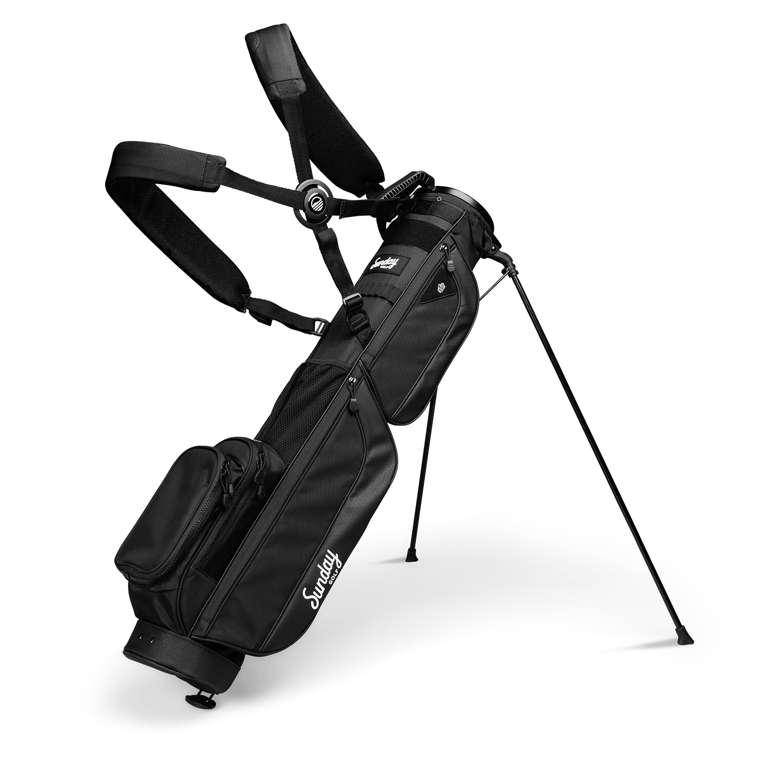 Loma XL by Sunday Golf | Minimalist Golf Bag - Matte Black