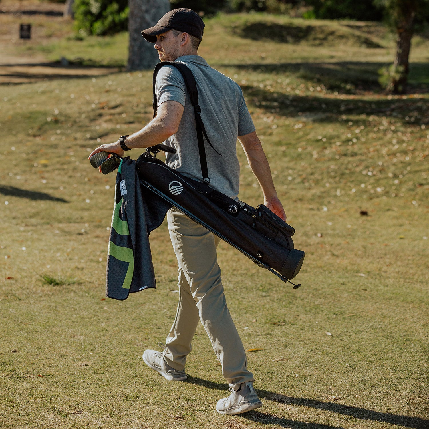 LOMA BAG | Matte Black - Sunday Golf