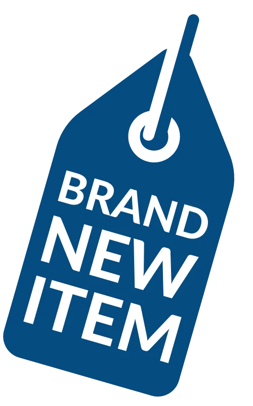 Brand new item badge