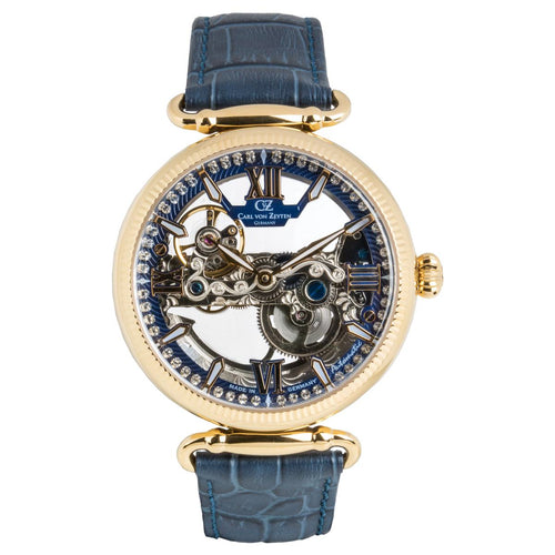 Uhr von Zeyten – Durbach Herren Markenuhren24 Automatik Carl CVZ0060GBLS Armbanduhr