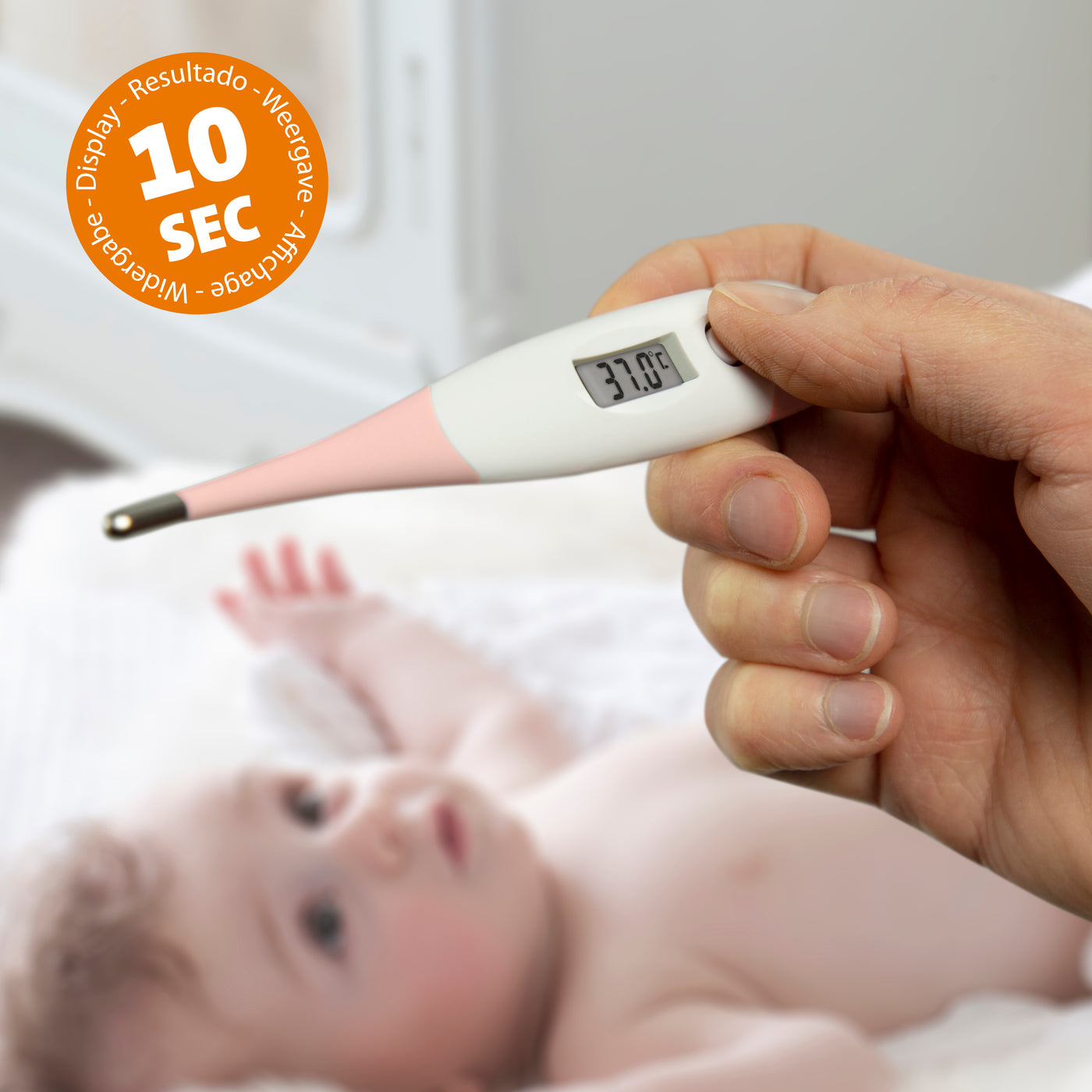 een vergoeding Kosmisch Materialisme Alecto Baby BC-19RE | Digitale thermometer | Alectobaby.nl