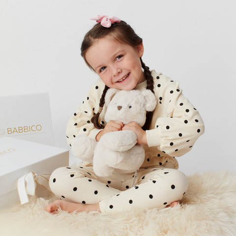 Babbico Plush Toy & Blanket Gift Newborn Baby Gift Blanket Sets Under £40 | Unisex Pink Baby Girl & Blue Baby Boy Options | Luxury Style Hamper For A New Baby | Baby Shower Gift Ideas | Personalised Under £30 | Gift Wrapped Unique