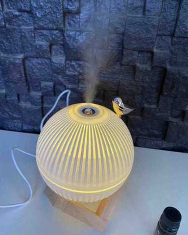 Valoracion de Pablo Navarro sobre el humidificador lampara que le ha gustado mucho por su funcionamiento
