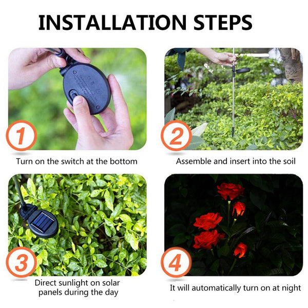 Rose Lamp installation instructions