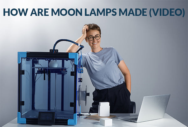 How are moon lamps made