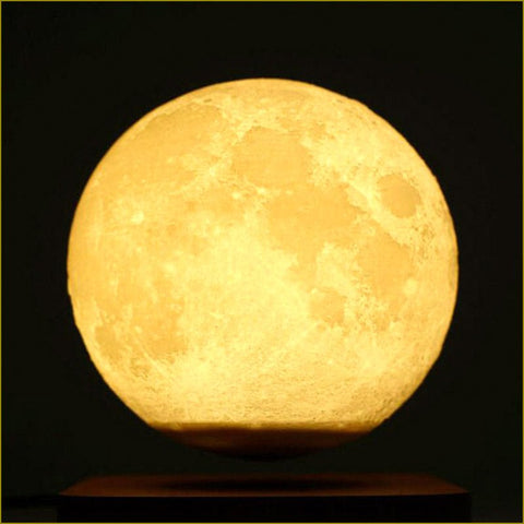 Floating moon lamp