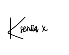 Kseniia, PR & Influencer Manager's signature