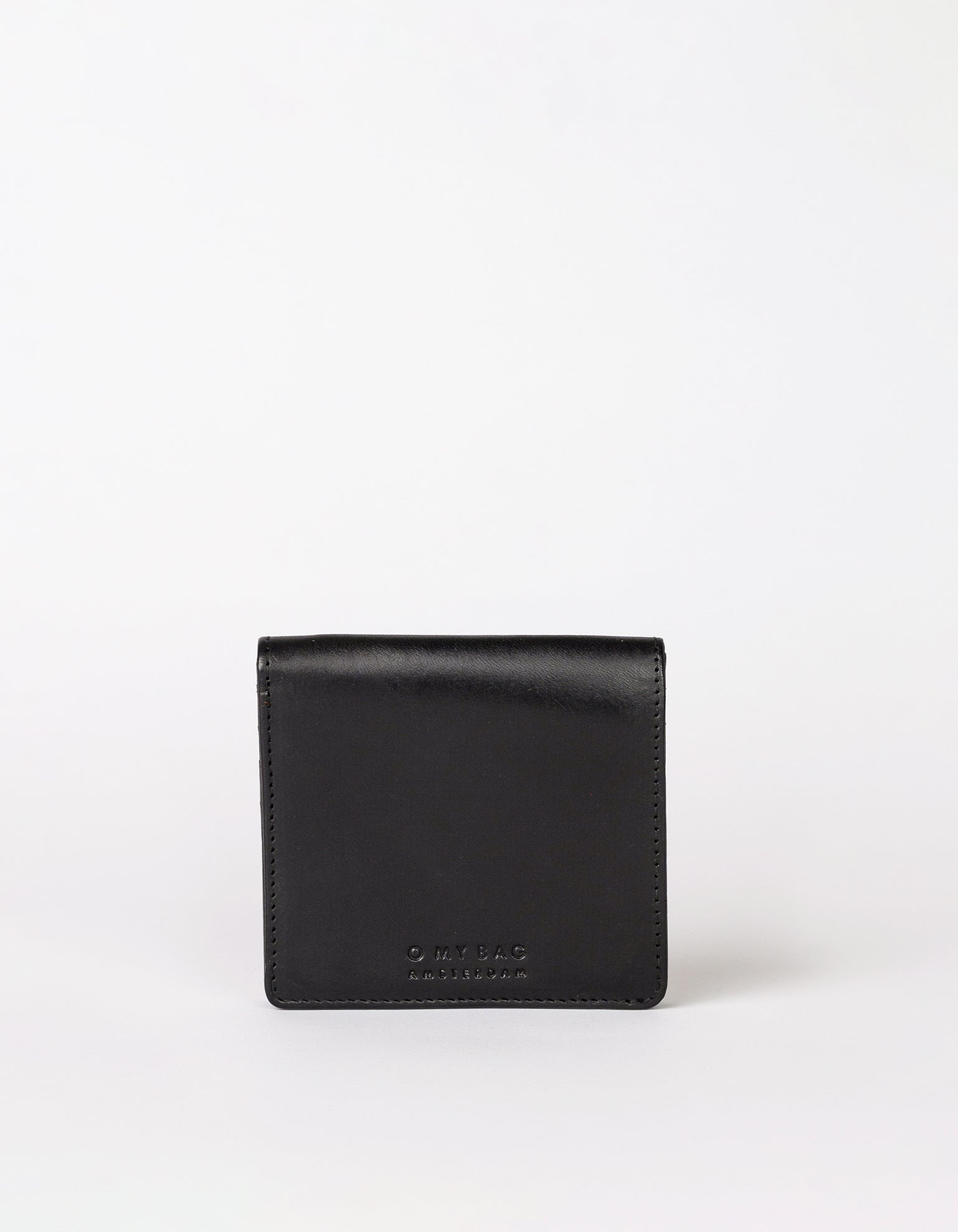 Sonny Square Wallet - Black Stromboli Leather