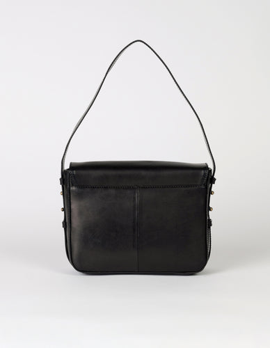 Gina - Black Classic Leather