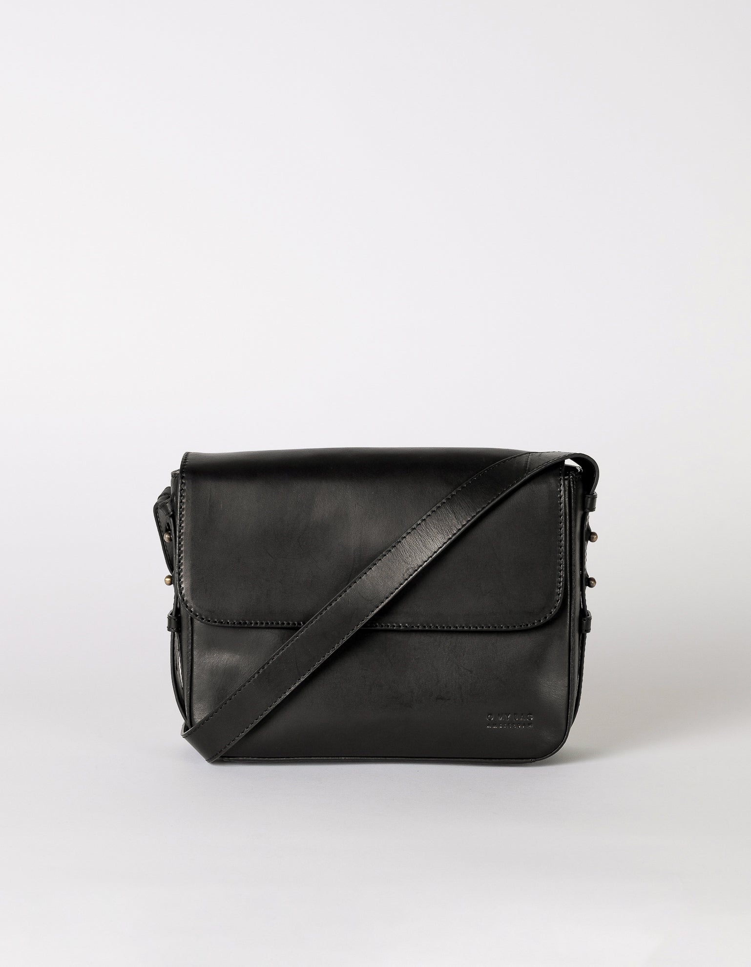 Gina Baguette - Black Classic Leather