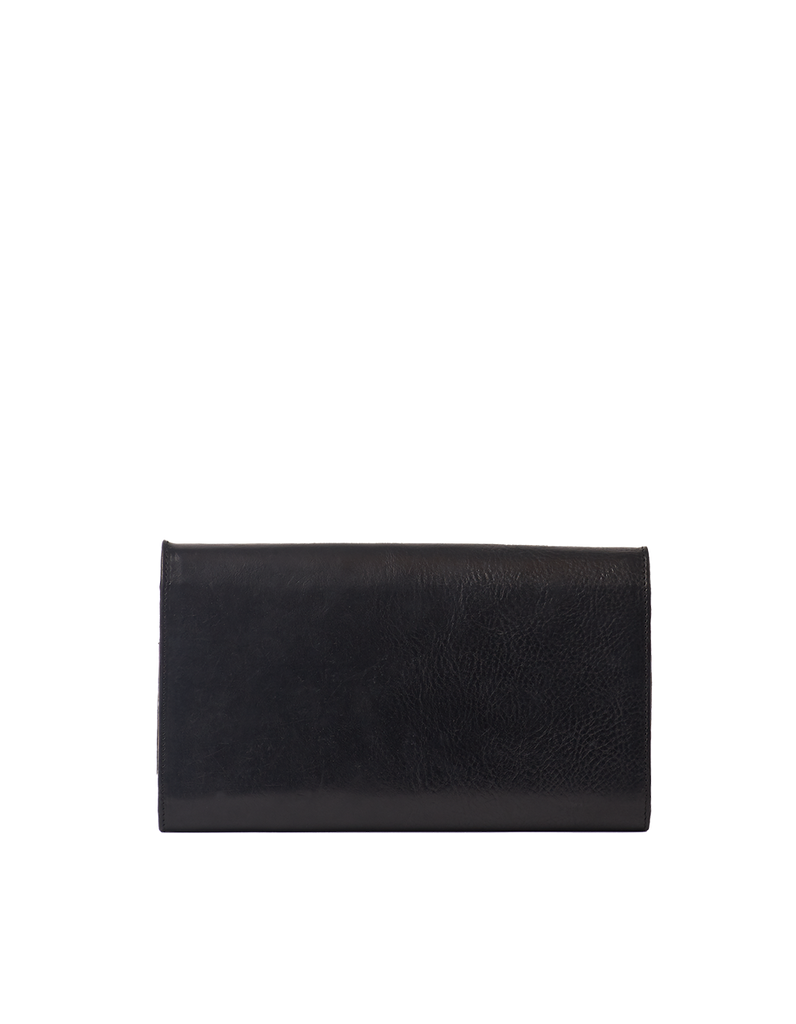 Kirsty Clutch Black Stromboli Leather