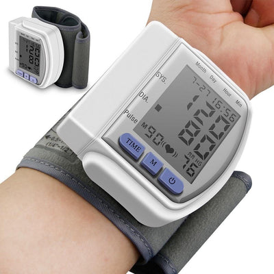 Digital Wrist Blood Pressure Monitor For Measuring Arterial Pressure - Amazing gizmos