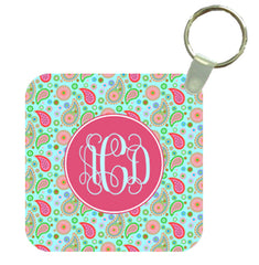 monogrammed keychain