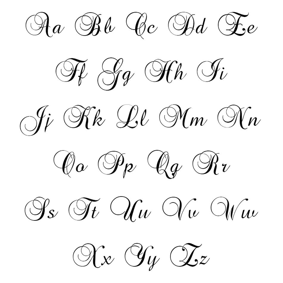 Featured image of post Fancy Calligraphy Alphabet Fancy S In Cursive : Cursive letter s cutout on full sheet of paper.