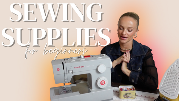 Sewing Supplies List for Beginners  Sewing Machine Recommendation, Se –  Handmade by Karly