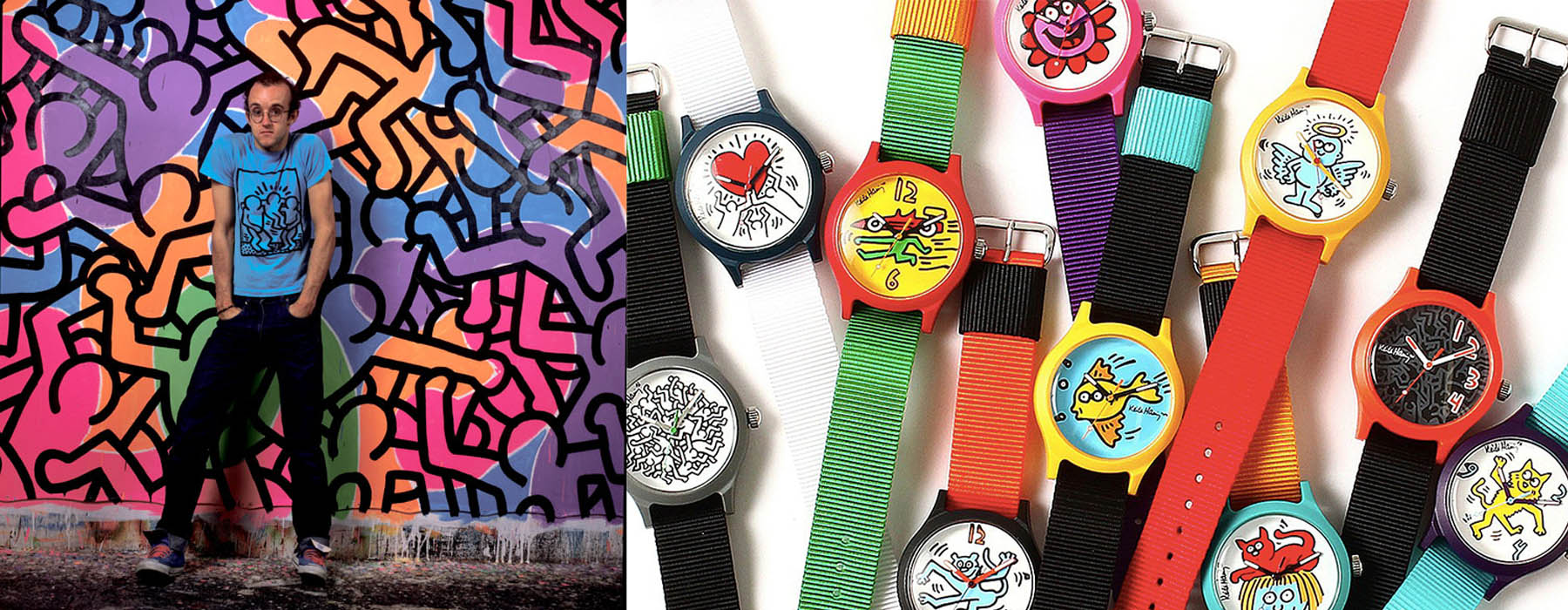 Keith Haring Swatch collaboration