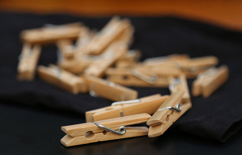 Bamboo Clothes Pegs