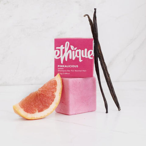 Ethique Shampoo Bar Pinkalicious - Solid shampoo for normal hair