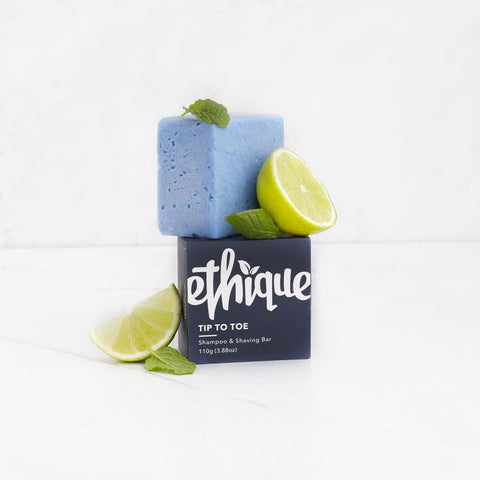 Ethique Solid Shampoo And Shaving Bar - Tip-To-Toe