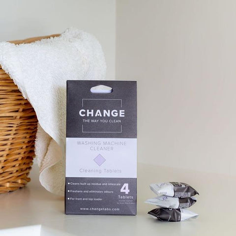 change washing machine cleaning tablets