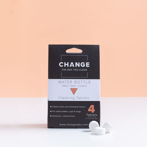 change water bottle tablets