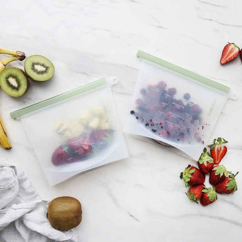 silicone food pouch zero waste no plastic