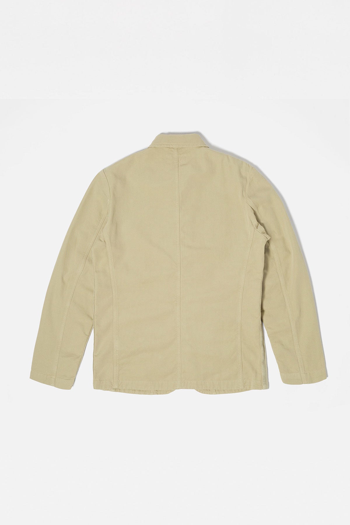 Universal Works Bakers Jacket In Sand Canvas – The Rugged Society