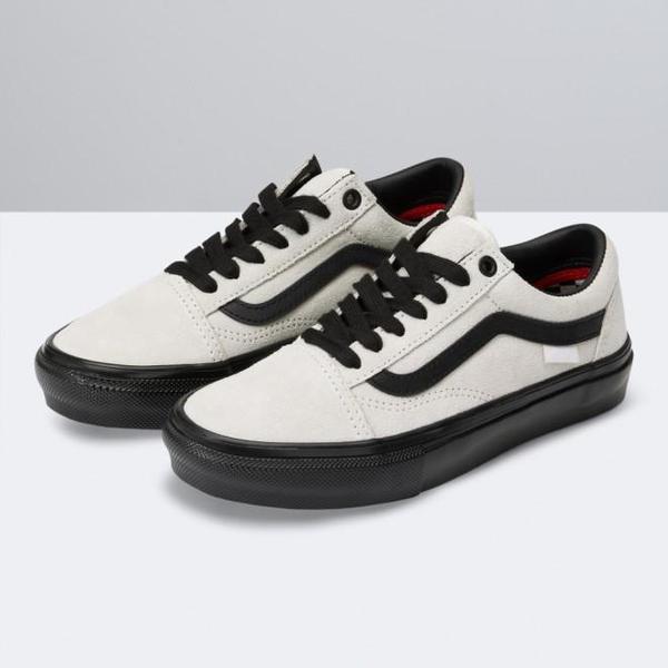 vans old skool marshmallow black