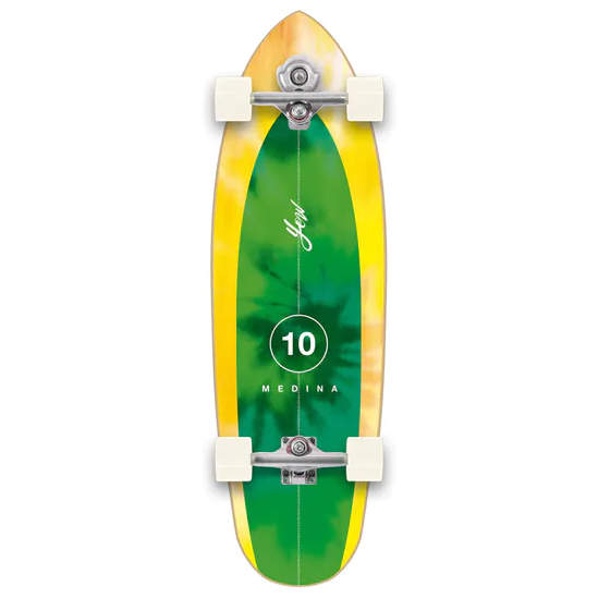 Yow Medina Tie Dye Signature Series Surfskate Complete (33.0)