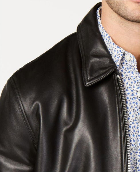 michael kors james dean leather jacket