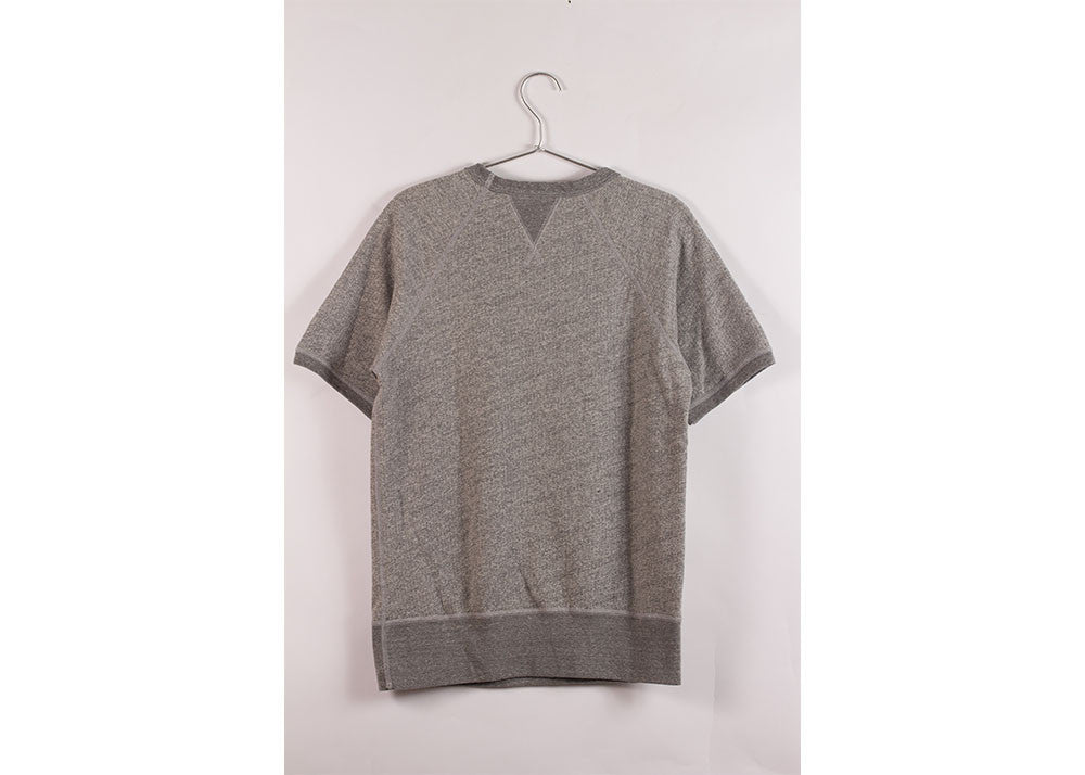 Velva Sheen Short Sleeve Pocket Sweatshirt | Heather | The Shopkeeper Store
