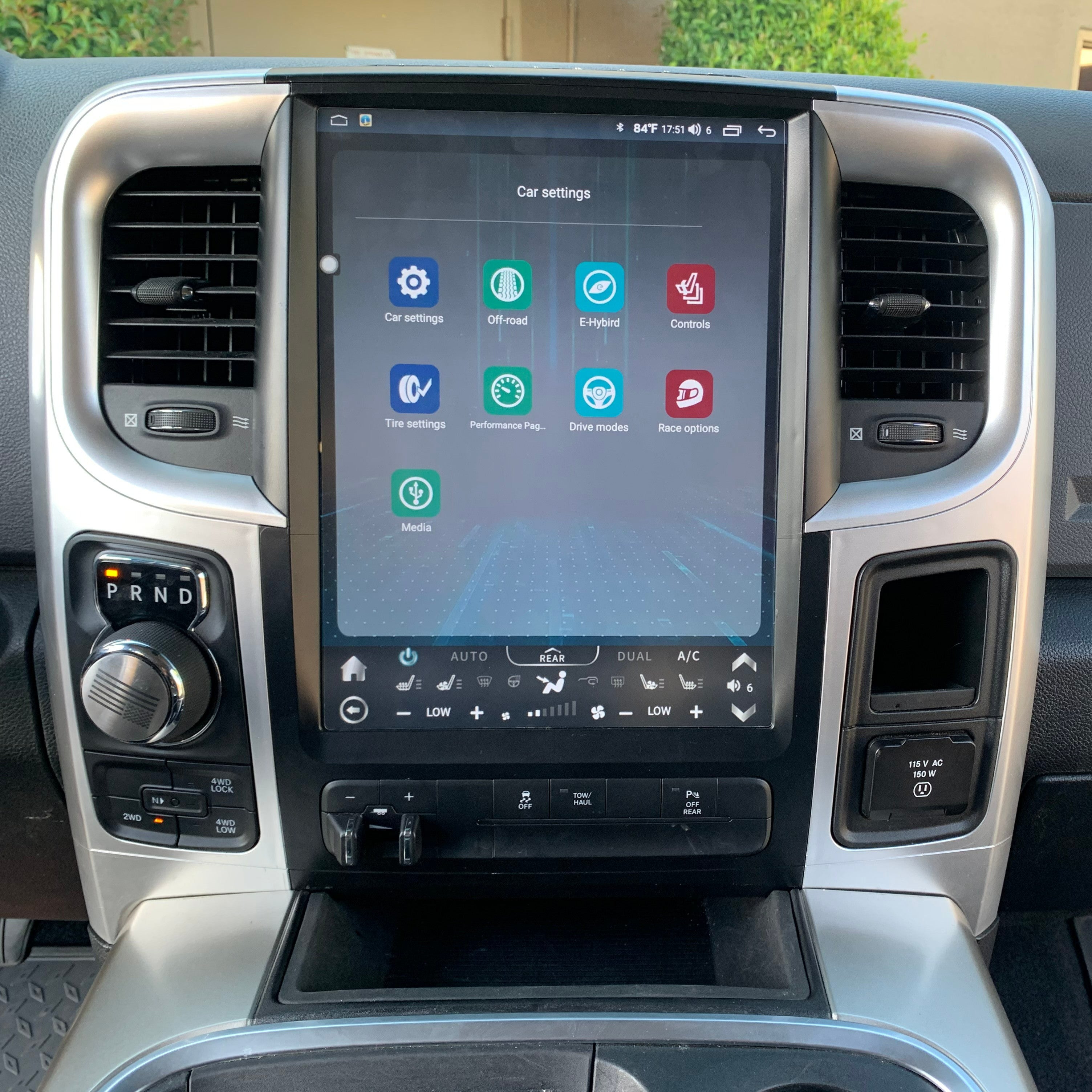 [Open box] 12.1“/ 13" Android 12 Fast boot Vertical Screen Navi Radio for Dodge Ram 2009 - 2018 - Phoenix Automotive product image