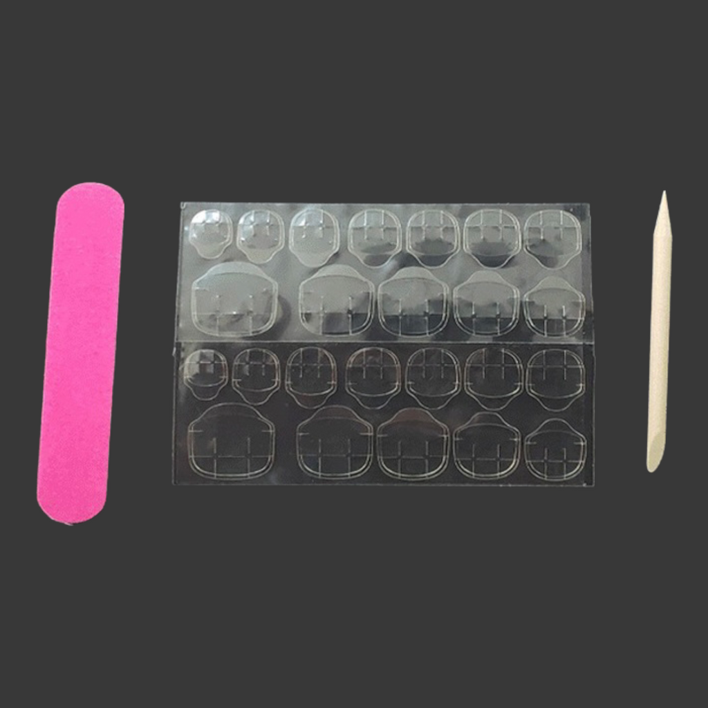 Thin Jelly Glue Kit for Press on False Nails Stickers Fake Nail Tips D ...