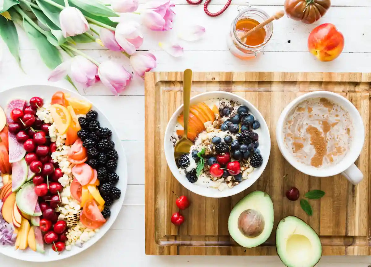 Mixed Fruits in a Plate