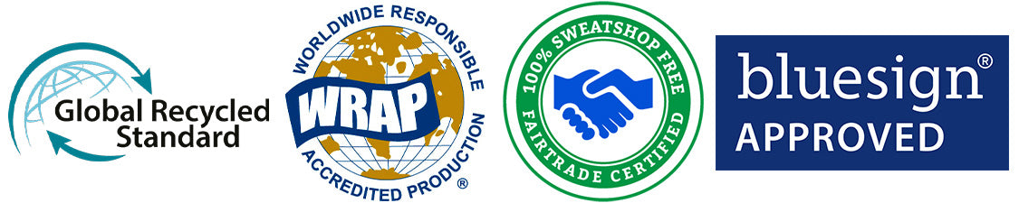 Eco-friendly and ethically made certifications