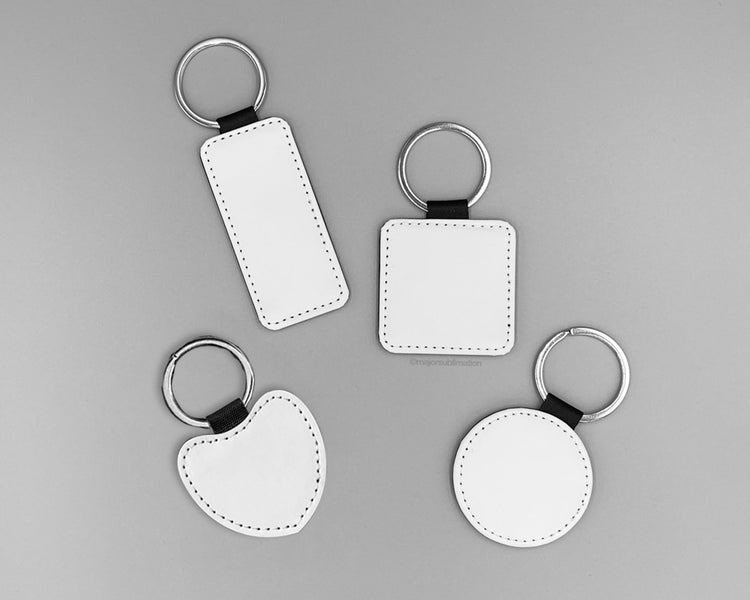  Chuangdi 12 Pieces Sublimation Blank Keychain Metal