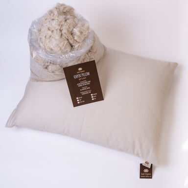 Organic Pillow Inserts + Natural Pillow Fillings – Open Your Eyes Bedding