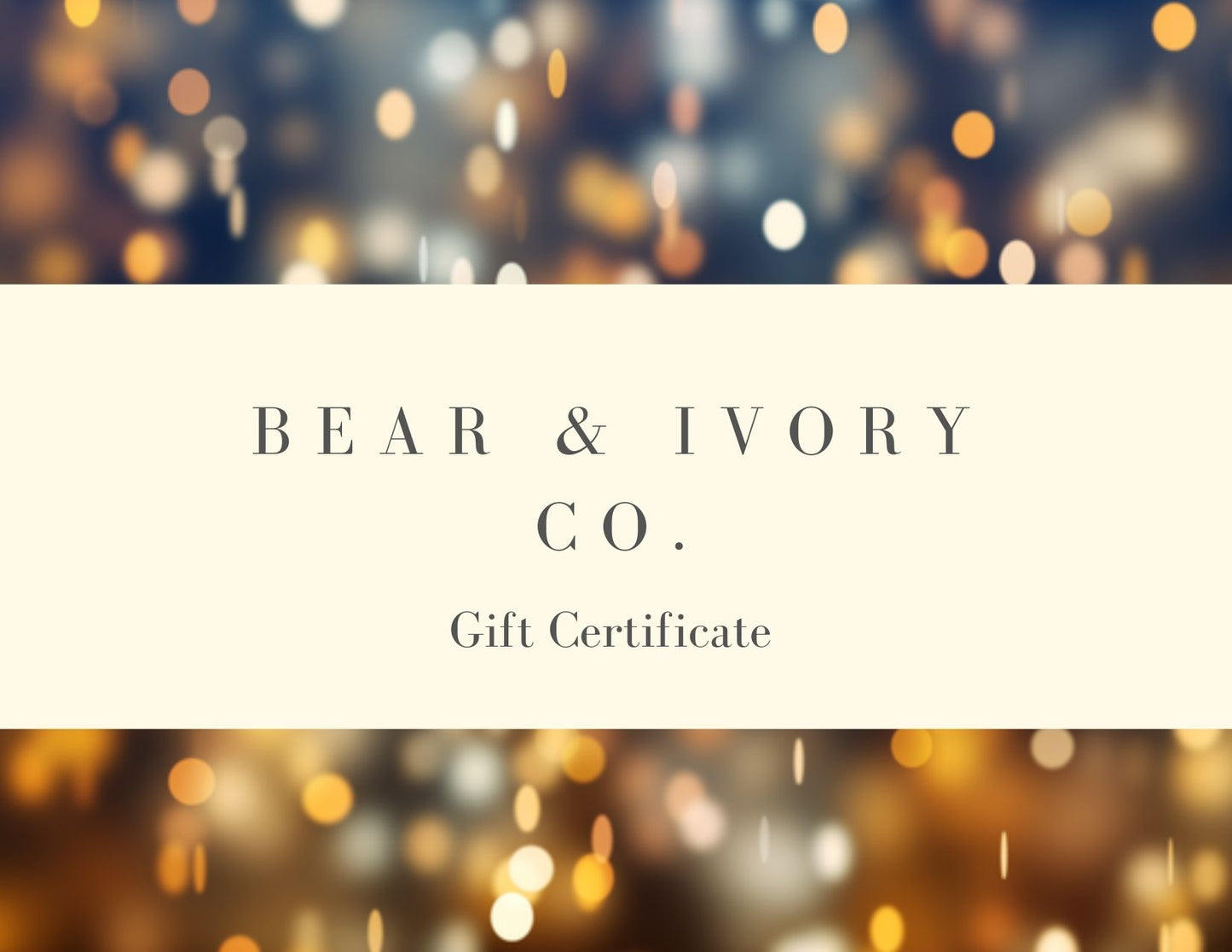 Bear & Ivory Co Gift Card - Bear & Ivory Co