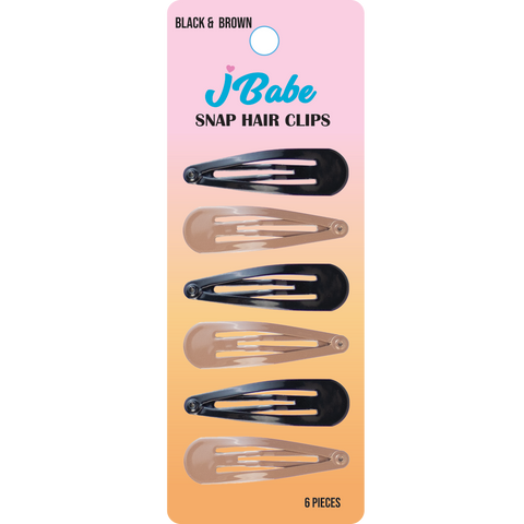 Snap Hair Clips - Multi-Color Pastel – JBabe USA