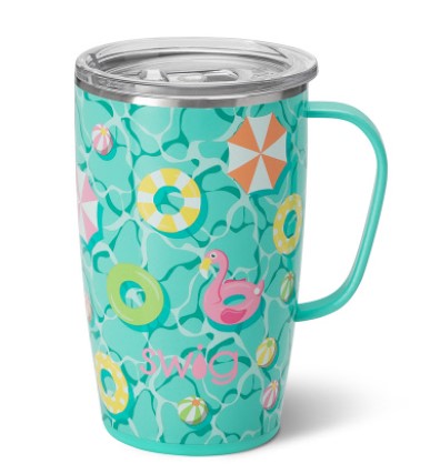 Hydrangea Mega Mug Swig – Dales Clothing Inc