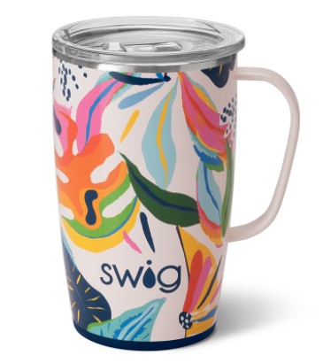 Hydrangea Mega Mug Swig – Dales Clothing Inc