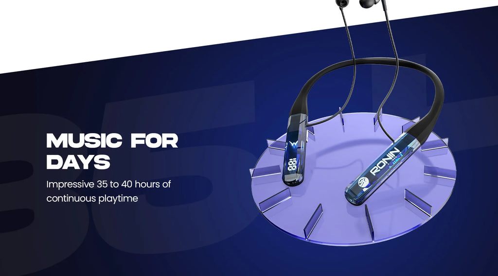 Ronin Wireless Earbuds Neckband R-270